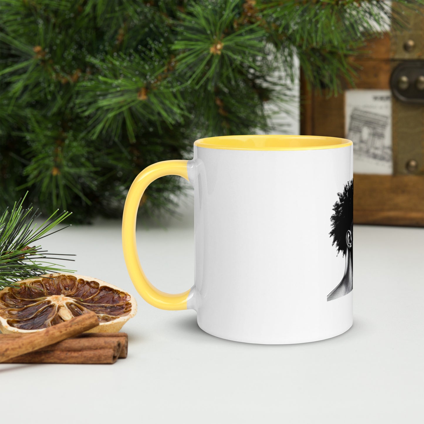 Mug à Intérieur Coloré Blacknifik