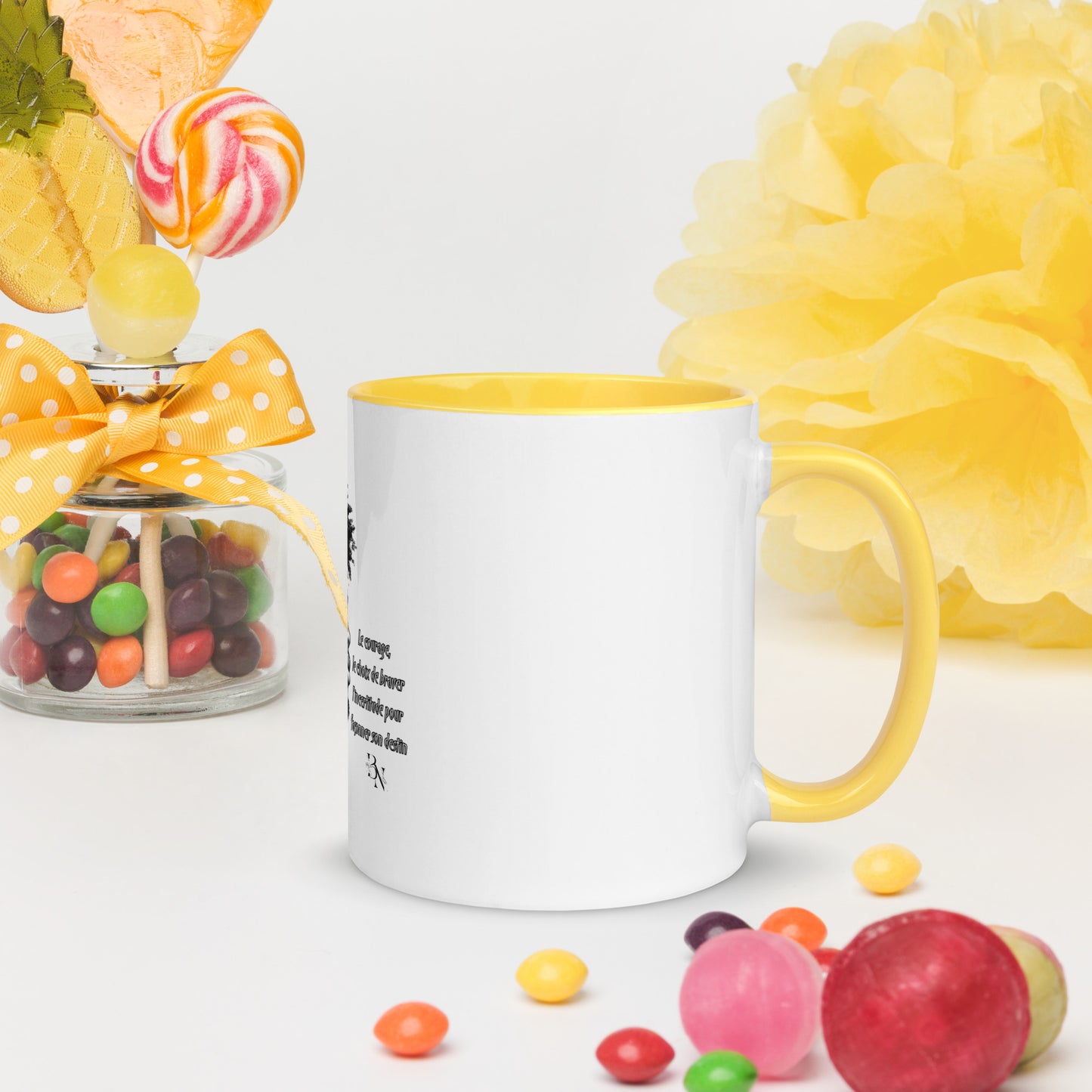 Mug à Intérieur Coloré Blacknifik