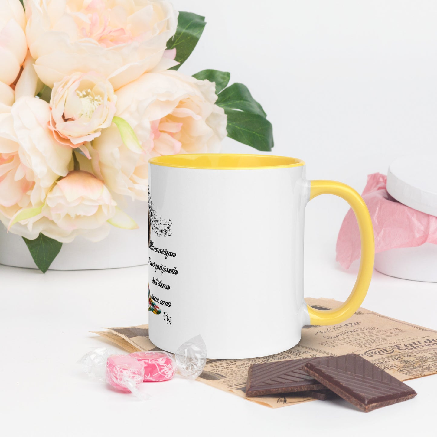 Mug à Intérieur Coloré Blacknifik