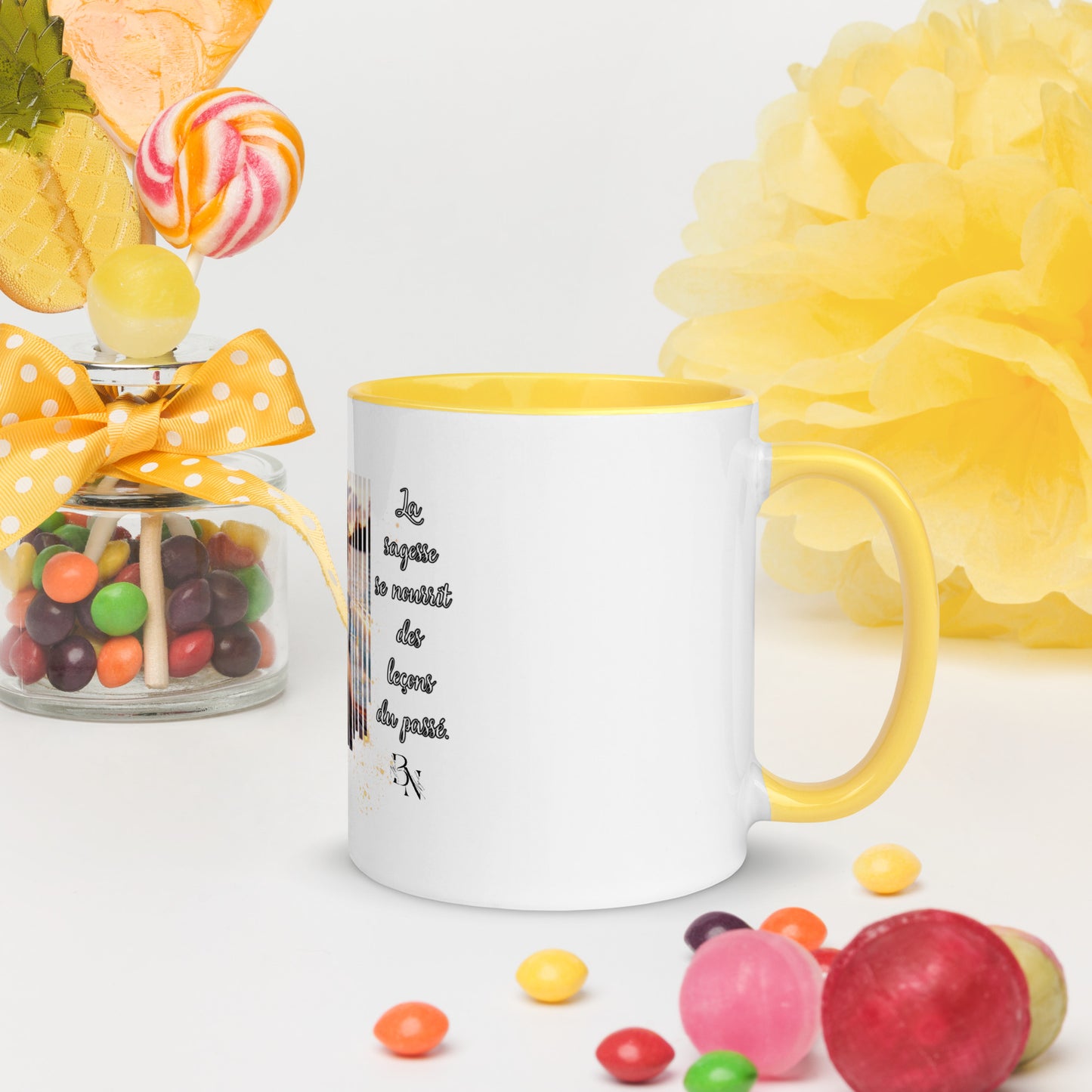 Mug à Intérieur Coloré Blacknifik